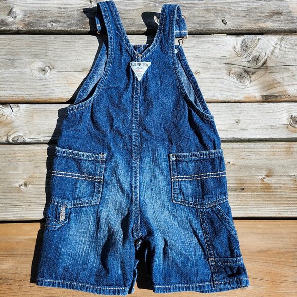 BABY OSH KOSH B'GOSH Short Overalls Shortalls Kids Romper 24 Months - Picture 5 of 7
